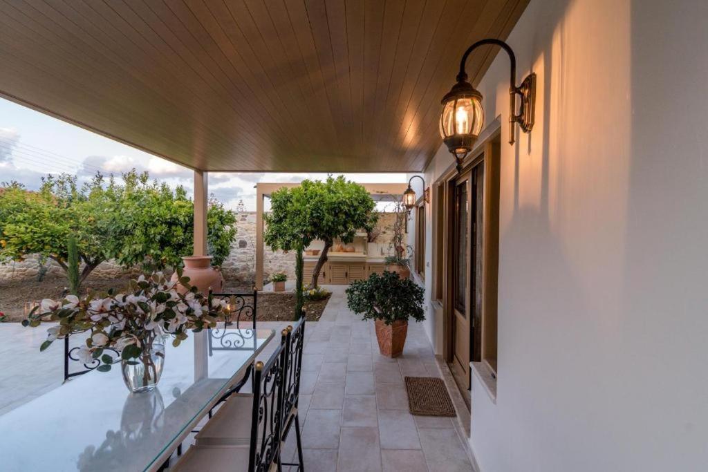 Cretan Rhapsody - Rustick Villa In Siva Σίβας Εξωτερικό φωτογραφία